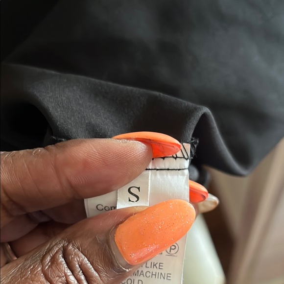 Chic Black Asymmetrical Dress - Picture 3 of 3